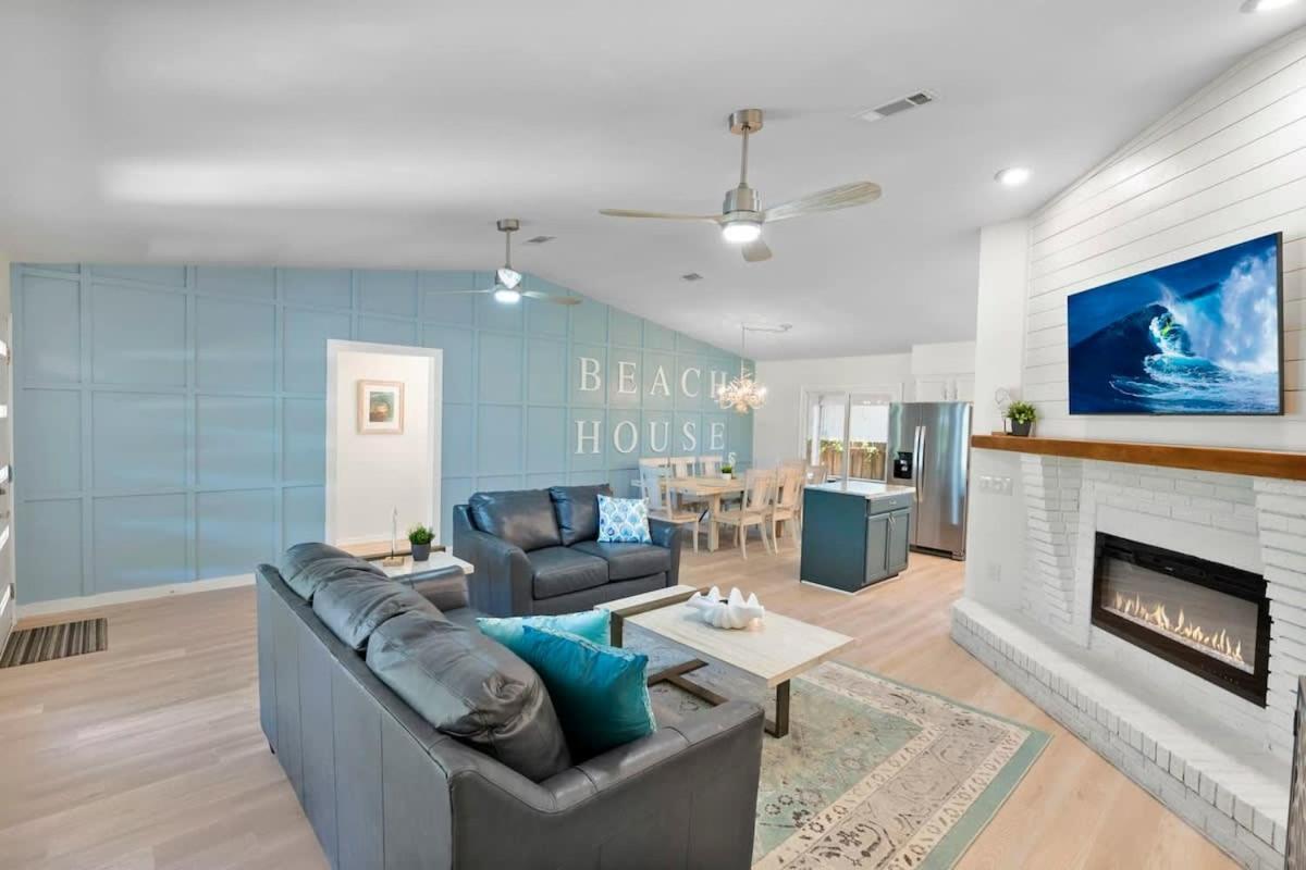 The St Augusdream Renovated Beach House Sleeps 8 Walk To Beach St. Augustine Luaran gambar