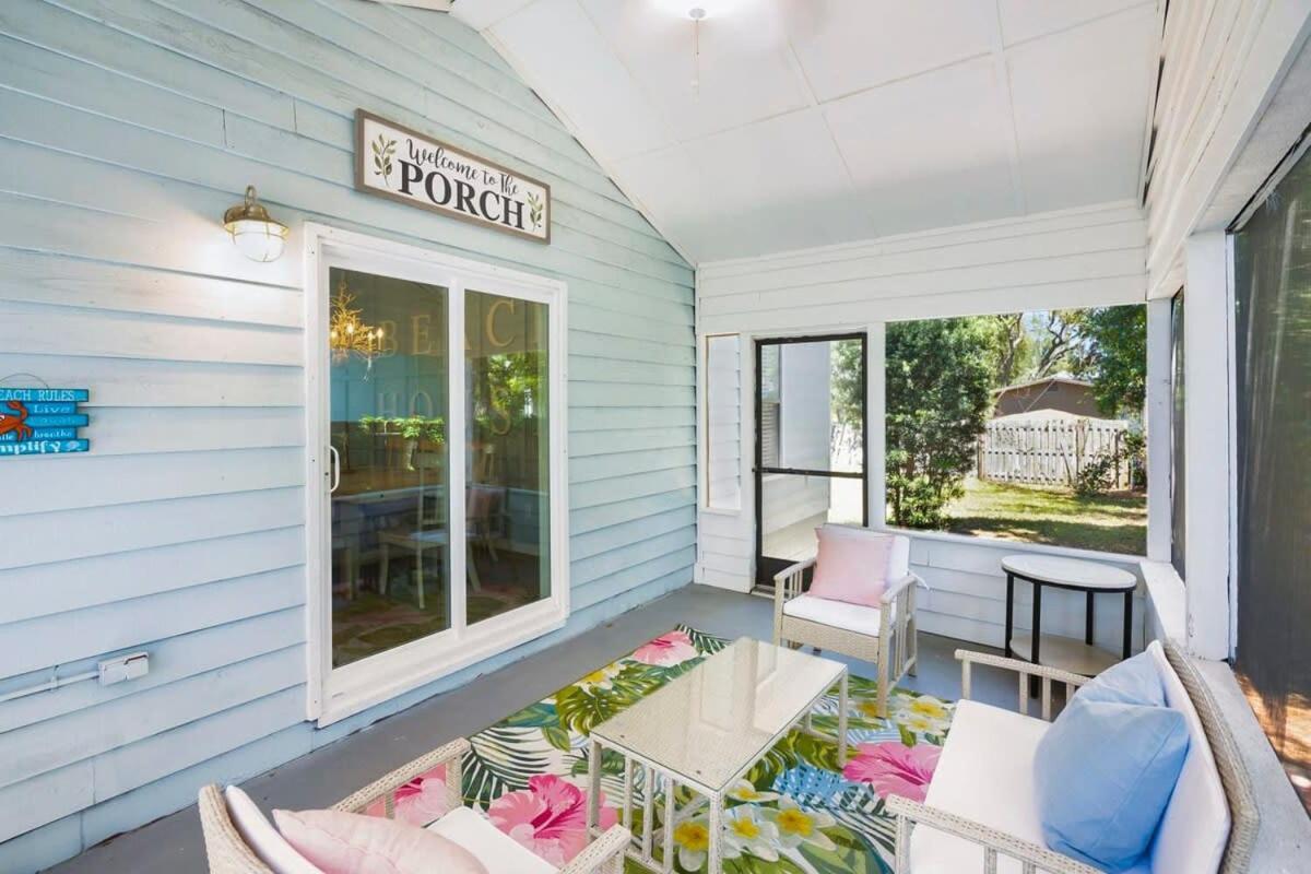 The St Augusdream Renovated Beach House Sleeps 8 Walk To Beach St. Augustine Luaran gambar